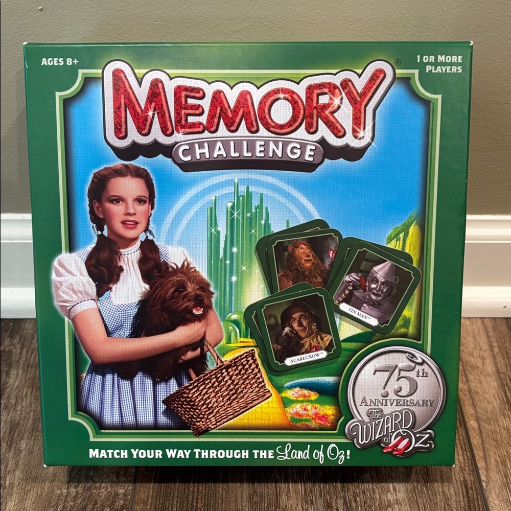 Wizard of Oz memory challenge game 75th anniversary
